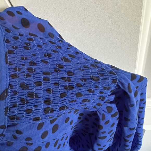 Mesh polka dot blouse - Picture 7 of 7